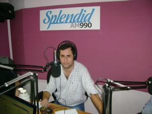 Claudio en Splendid AM 990