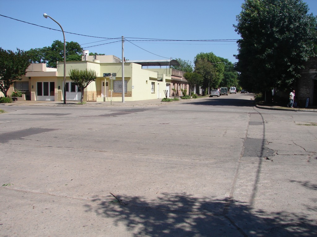 Esquina de Urquiza y Corrientes donde ocurrió el accidente.