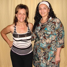 Mónica Blanco y María Rosana Salinas.