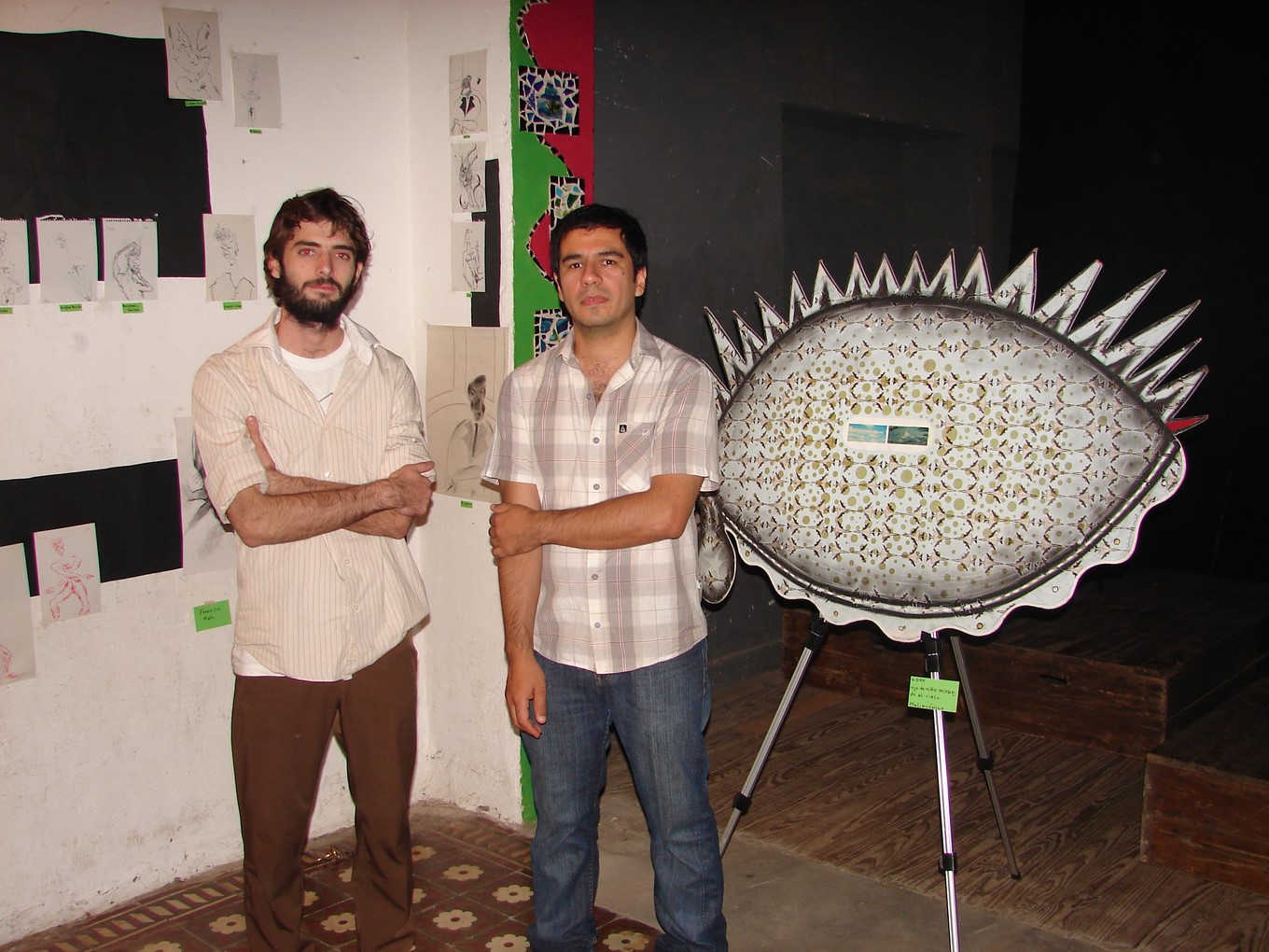 Excelente exposición artística de Francisco Mato y Miguel Malincónico