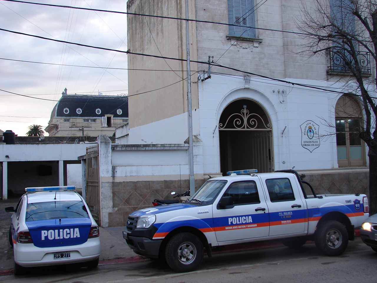 Violento choque en la ciudad