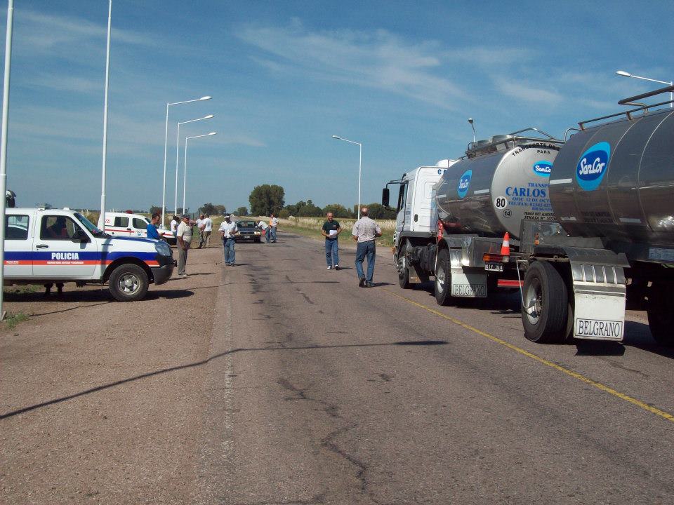 Se desarrollaron protestas en simultáneo sobre Ruta 65 y otras