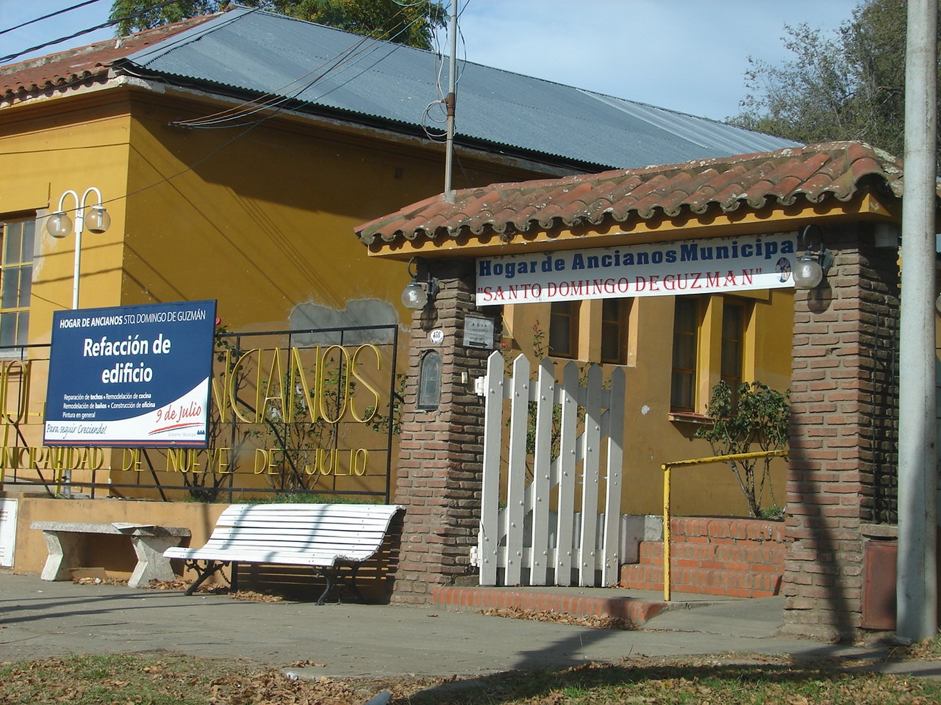 Grave hecho ocurrido en el Hogar de Ancianos