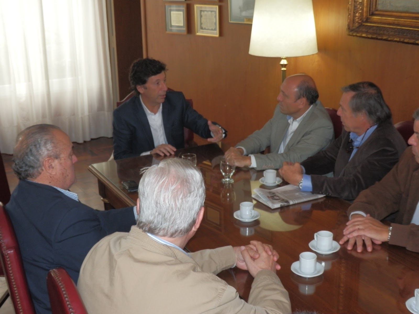 CARBAP se reunió con Gustavo Posse