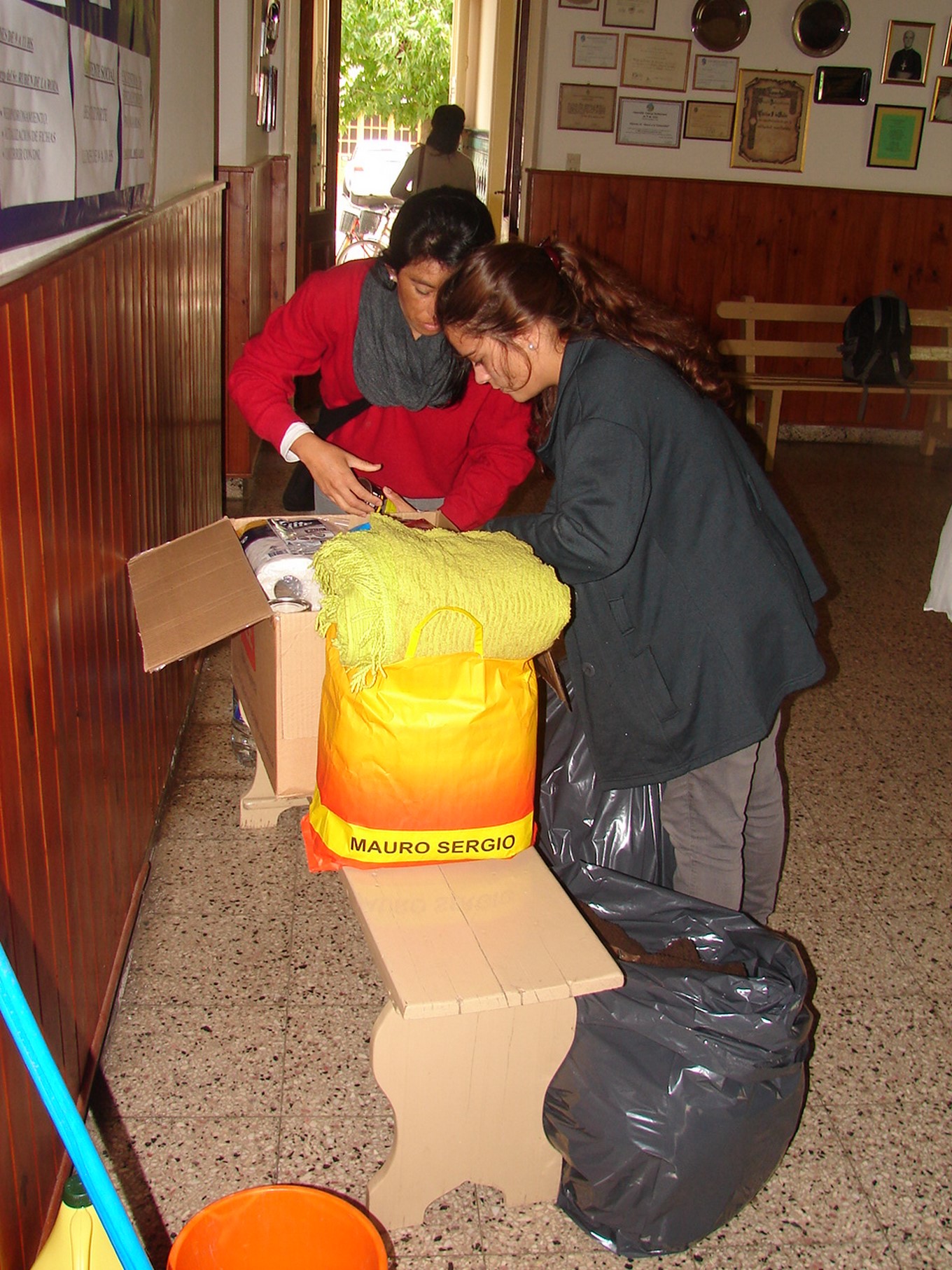 Donaciones para los estudiantes de La Plata