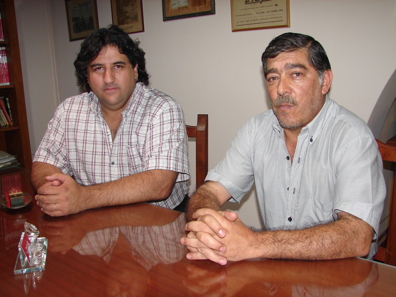 Referentes de la Agrupación “Octubre” visitaron 9 de Julio