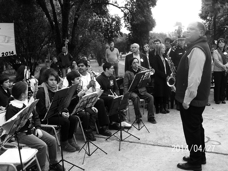 banda municipal en naon