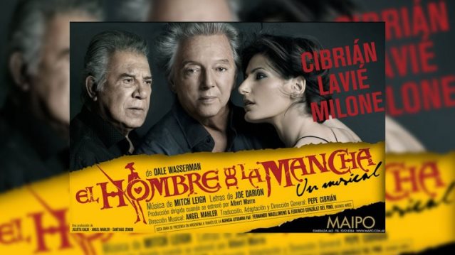 Se suspendió la función reprogramada de «El hombre de la mancha»
