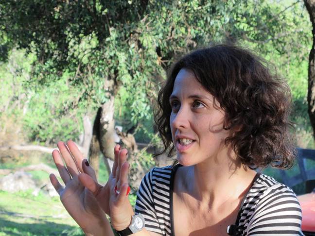 Clara Cardinal actúa en «Selvática»