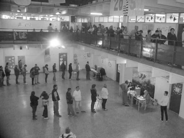 No hubo inconvenientes en el acto eleccionario