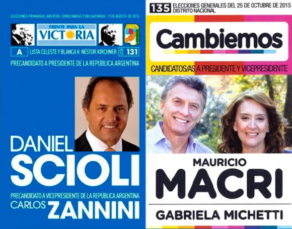 Se usará el mismo modelo de boleta para el balotaje