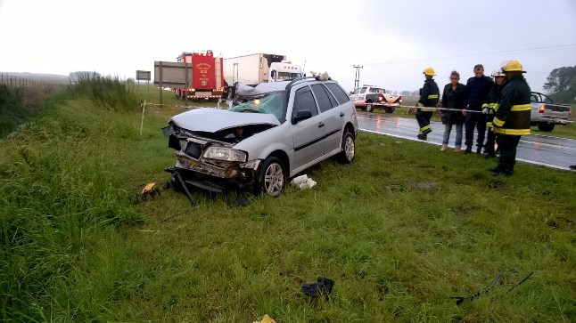 Un automovilista resultó herido