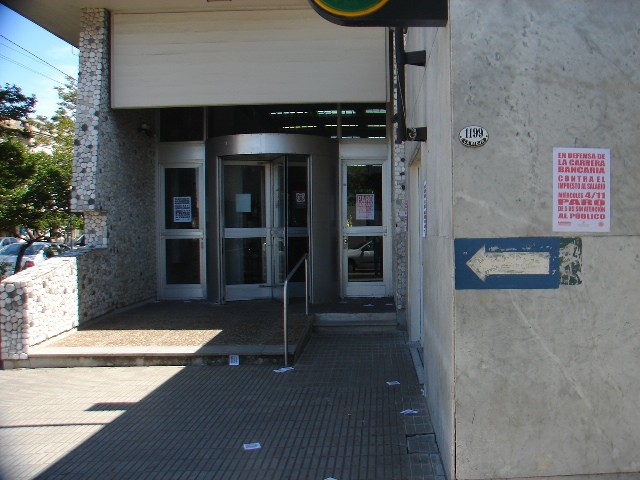 Este miércoles hubo paro en Banco Nación