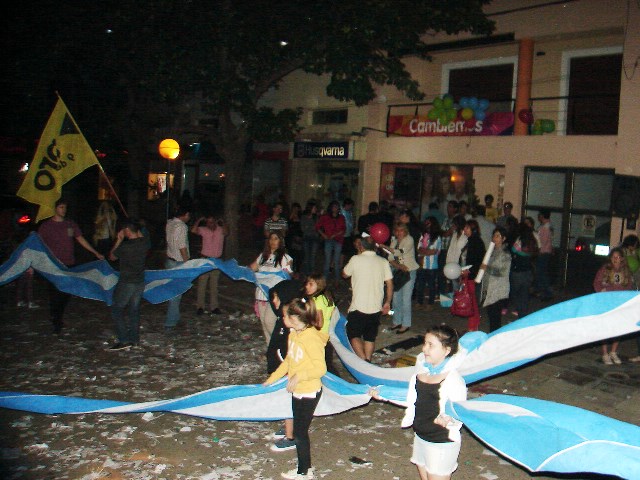 En 9 de Julio se celebró el triunfo de «Cambiemos»
