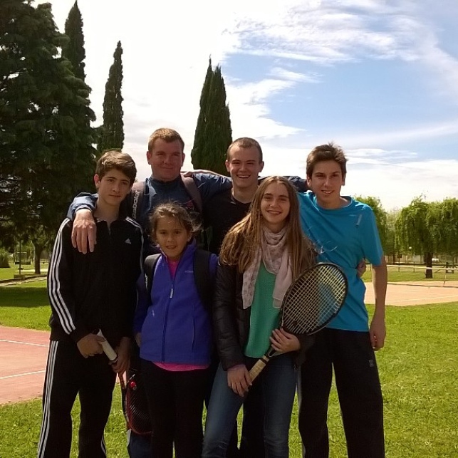 Jugadores de Tenis de San Martín participaron en Chacabuco y Pehuajo