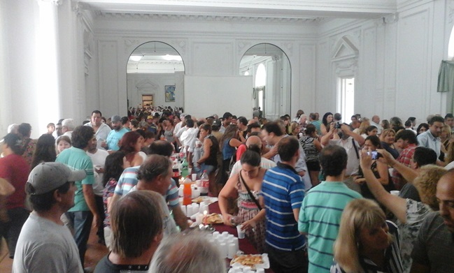 Municipalidad: se realizó el Brindis