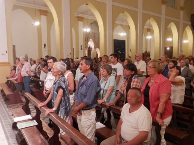El obispo diocesano celebró la Misa de Navidad