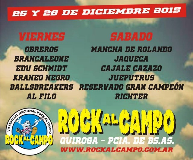 Rock al Campo renueva su propuesta anual