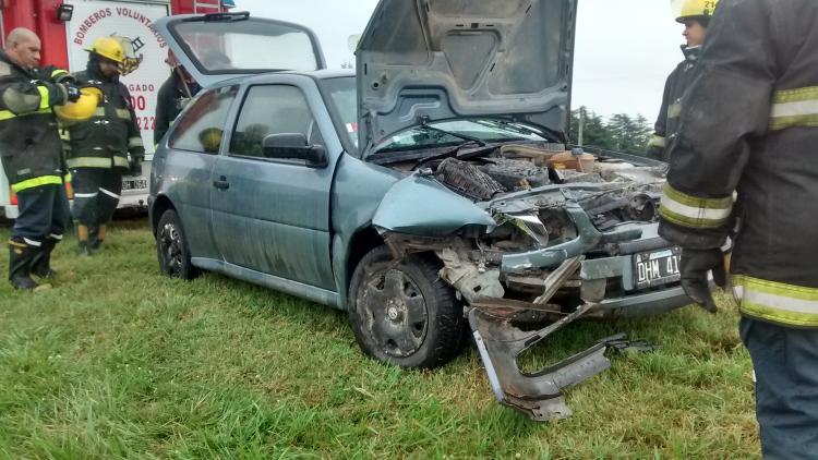 Otro accidente en Ruta 5: Dos autos chocaron en kilómetro 226