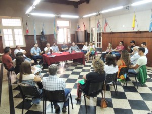 El Intendente Barroso se reunió con Delegados Municipales