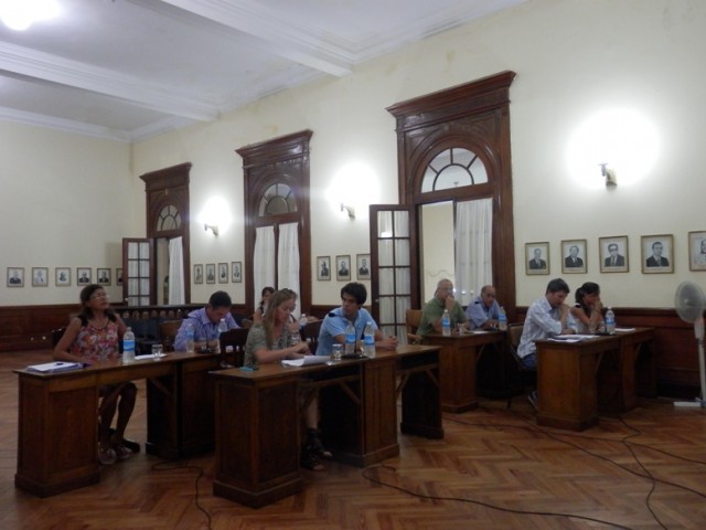 Por una convocatoria especial, anoche sesionó el Concejo Deliberante