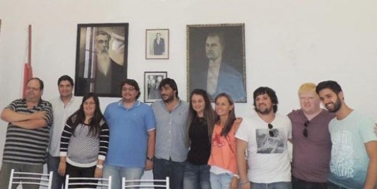 Visita del Presidente de la Juventud Radical de la Provincia Bs.As.