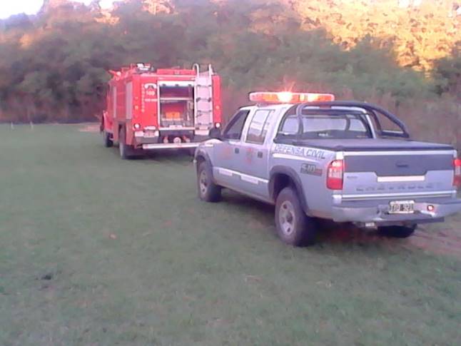 Bomberos Voluntarios actuaron en distintos incendios