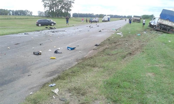 Tres personas fallecieron como consecuencia del trágico accidente