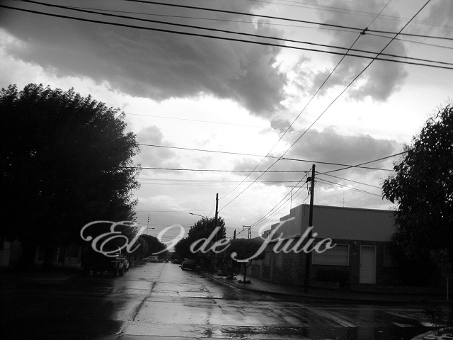 La lluvia volvió a hacerse presente