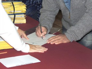Se procedió a la firma de Escrituras