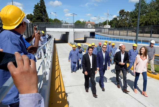 Vidal prometió que las obras ferroviarias «van a ser terminadas»