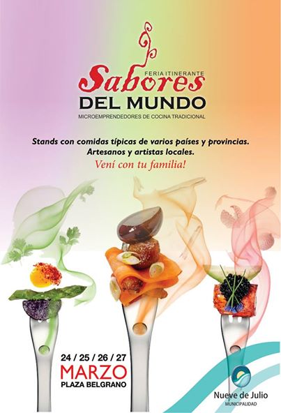 «Sabores del mundo» en 9 de Julio