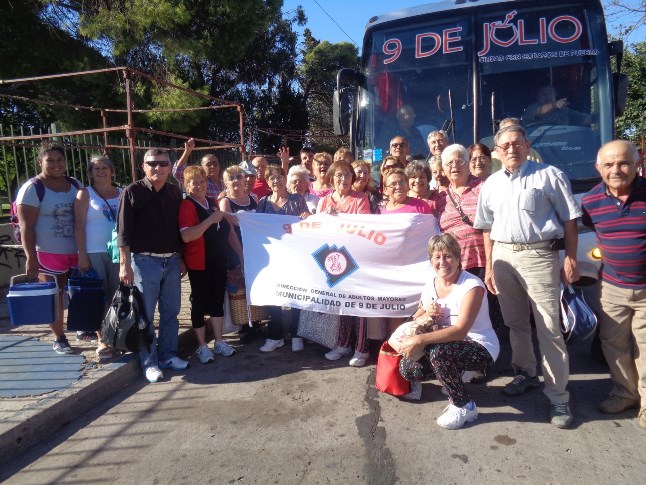 Los abuelos disfrutaron en Avellaneda