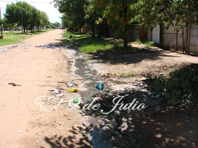 Líquidos cloacales en Joaquín V. González y Alsina
