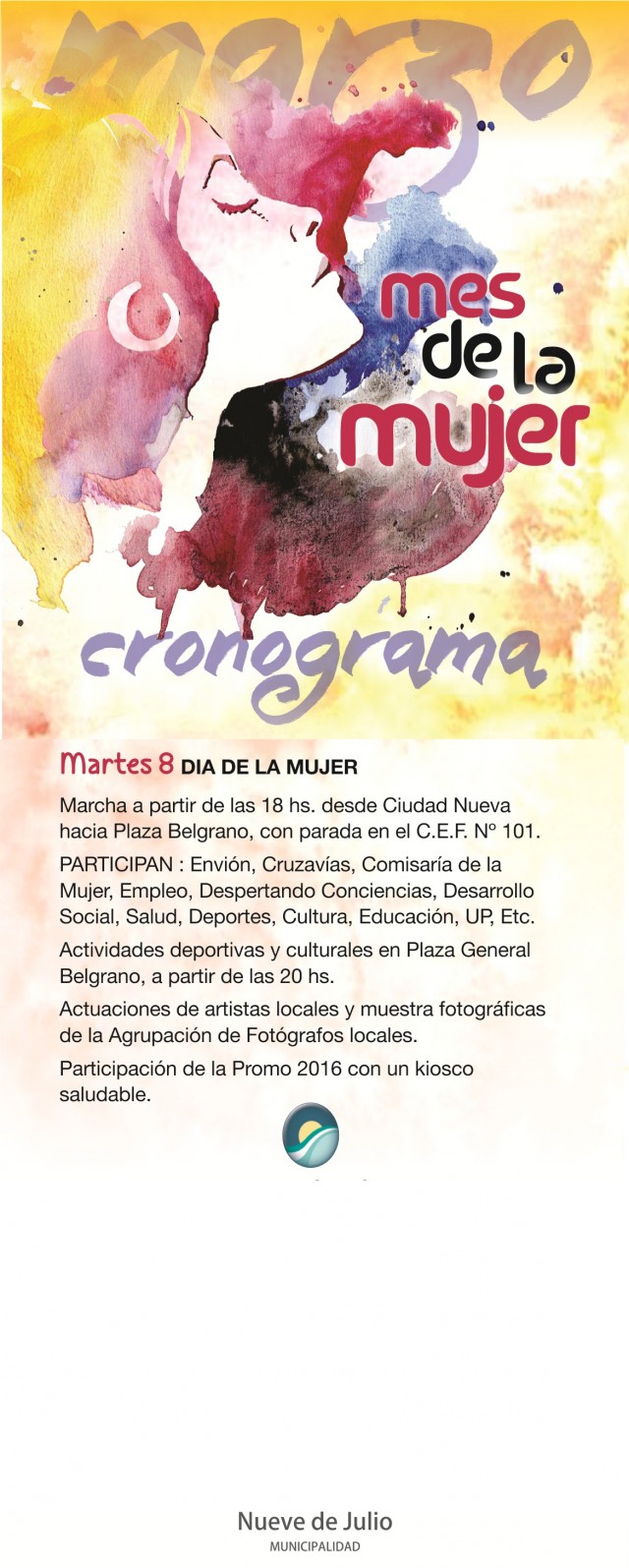 Municipal: festejos del Día de la Mujer