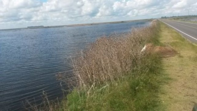 Río Quinto: corre riesgo de corte la ruta provincial número 70 cerca de González Moreno
