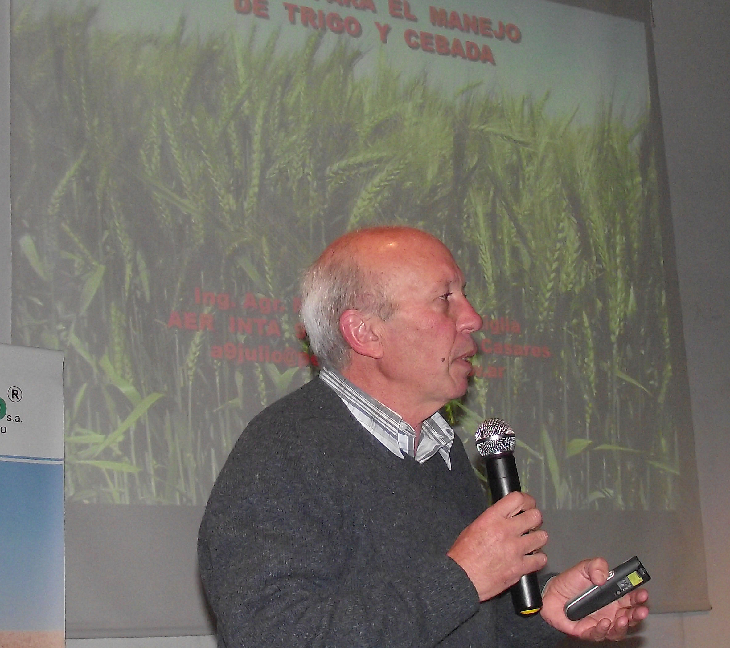 Luis Ventimiglia disertara sobre trigo en Sociedad Rural de 9 de Julio