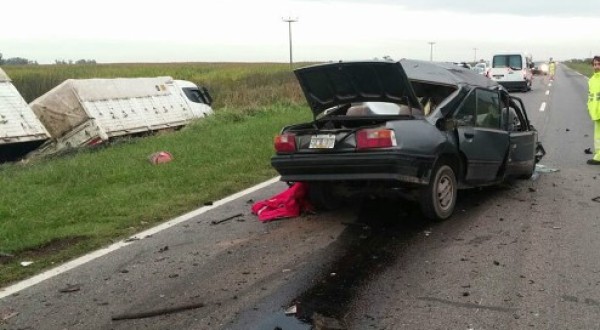 Muere un vecino de Bragado en accidente ocurrido a la altura del peaje de 9 de Julio, sobre Ruta 5