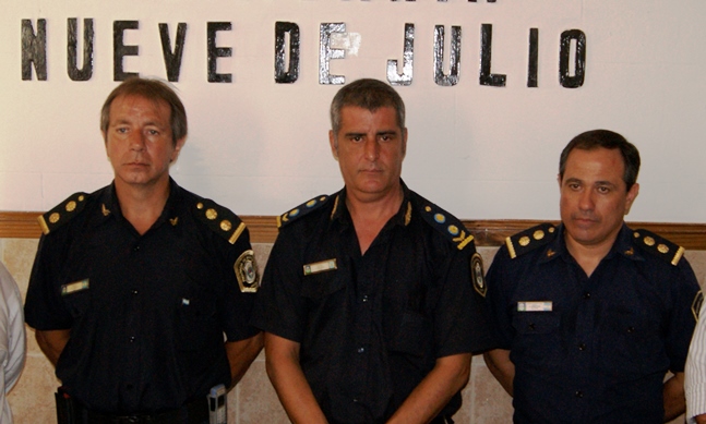 Armentano y Bonello asistieron a una reunión con el Jefe Departamental Beltrán