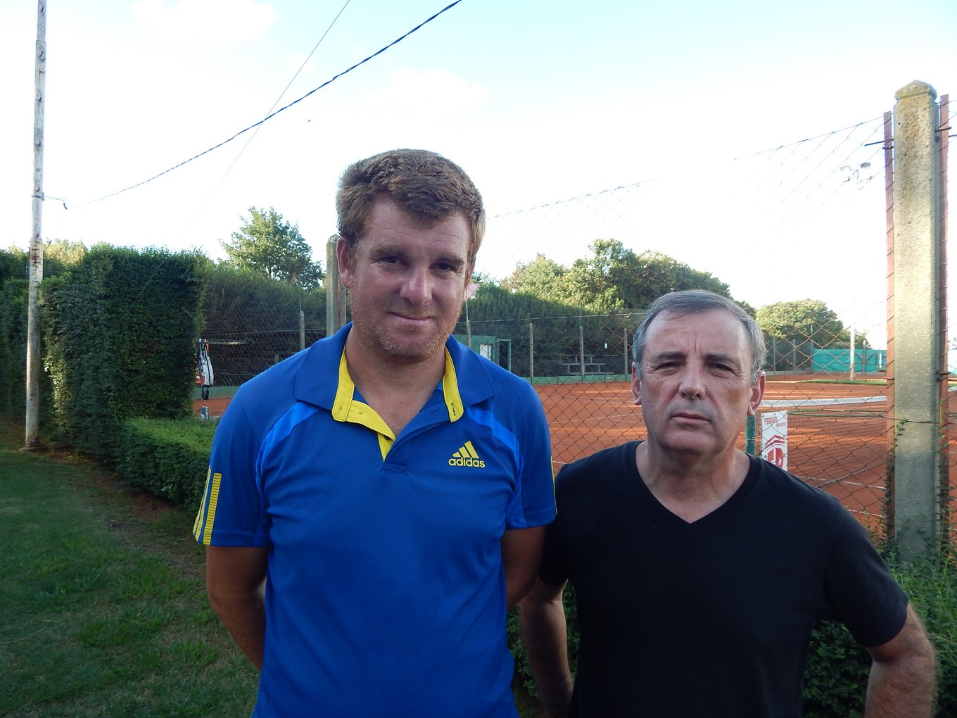 TENIS Pablo Cabrera y Cluadio Lovisolo