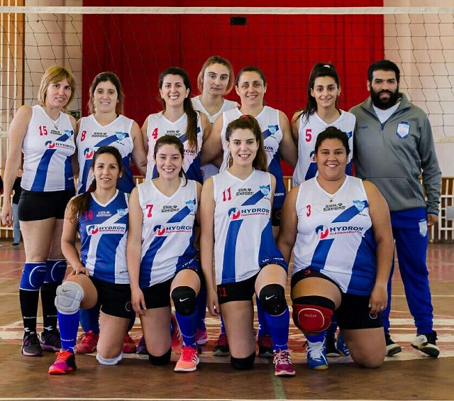 Equipo de Voley de Las Santa del Club San Martin