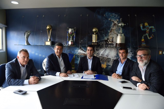 Diputados firmó un convenio con la Fundación Boca para promover el fútbol social