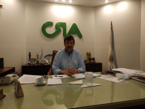 Dardo Chiesa presidente de CRA