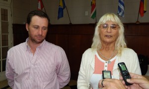 mesaagropecuariaGraciela Vadillo y Nicolas Capriroli