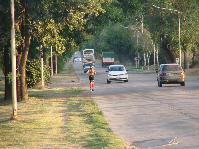 correr en el acceso