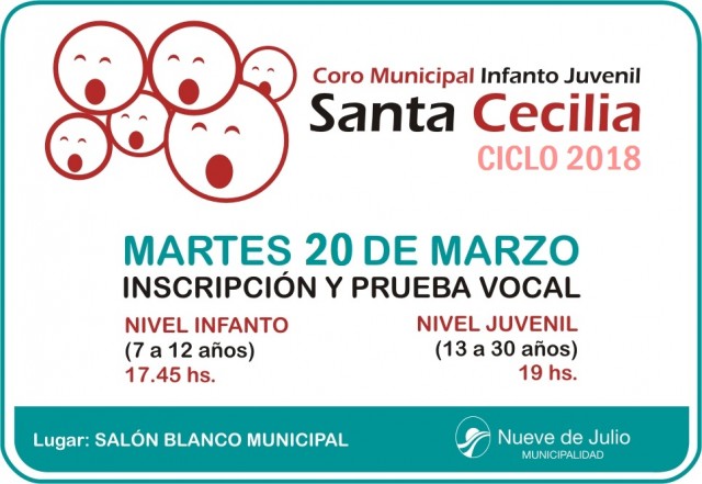 Inicio de Ciclo 2018-Coro Santa Cecilia
