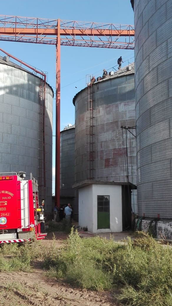 Un joven perdió la vida en una planta de silos