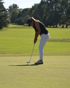 Alejandra Oyangueren integro el equipo del Golf Club Atletico 9 de Julio