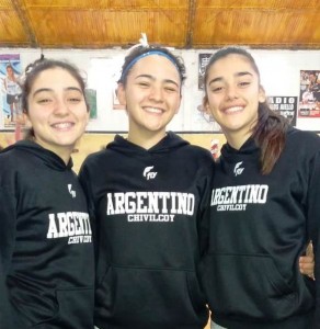 basquetPilar, Martina y Catalina