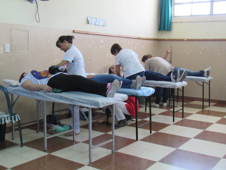 116 donantes: excelente respuesta a la colecta del CJS